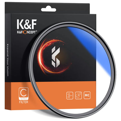 K&F Concept Ultra Slim MC UV Protection Filter — Multi-Coated HD Lens Filter (37mm to 82mm)