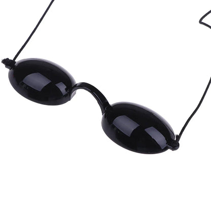 Soft Silicone Eyepatch Safety Goggles: Adjustable Protective Eyewear for Beauty Laser - 7 Colors Available