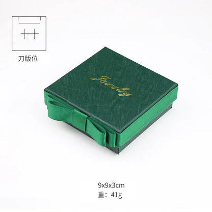 24-Piece Jewelry Gift Box Set - Bowknot Paper Boxes for Necklace & Jewelry Display