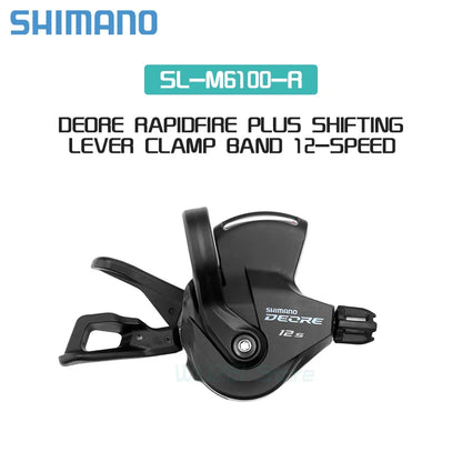 SHIMANO DEORE M6100 12-Speed Derailleur & Shifter Lever - RD-M6100-SGS 12V MTB Bicycle Original Parts