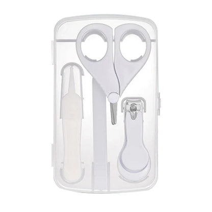 Baby Grooming & Health Care Kit – Multi-Piece Newborn Hygiene Set with Nail Cutter, Scissors & Cleaning Tools for Infant Care