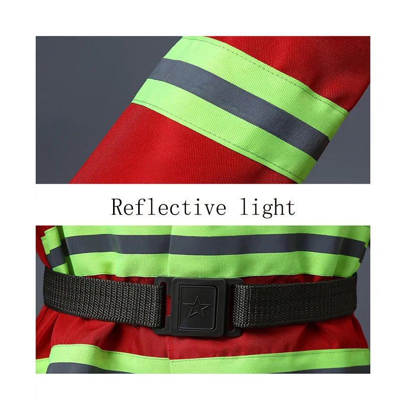 Kids Firefighter Costume – Halloween Sam Fireman Uniform Role Play Outfit for Boys Party & Cosplay Gift