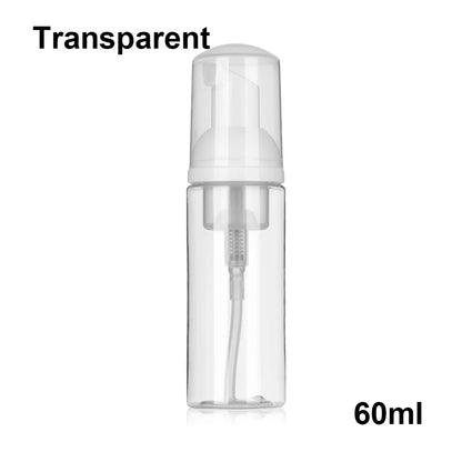 Foaming Soap Dispenser Bottles – 30/50/60/80ML Plastic Pump Bottles for Shampoo, Lotion & Shower Gel