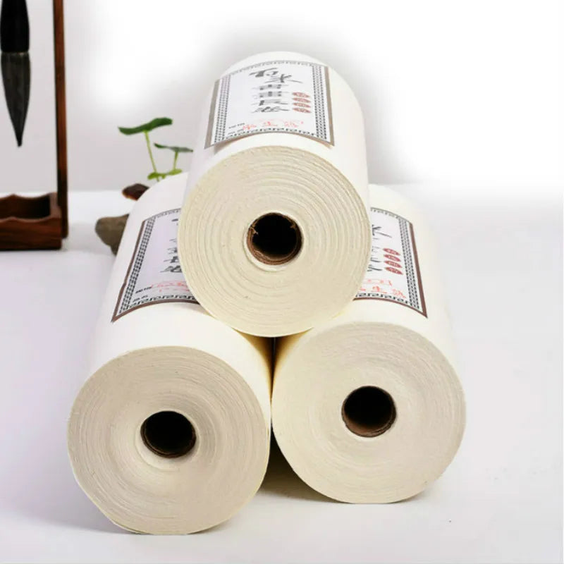 Half-Ripe Xuan Rice Paper - Chinese Calligraphy & Brush Painting Paper Roll