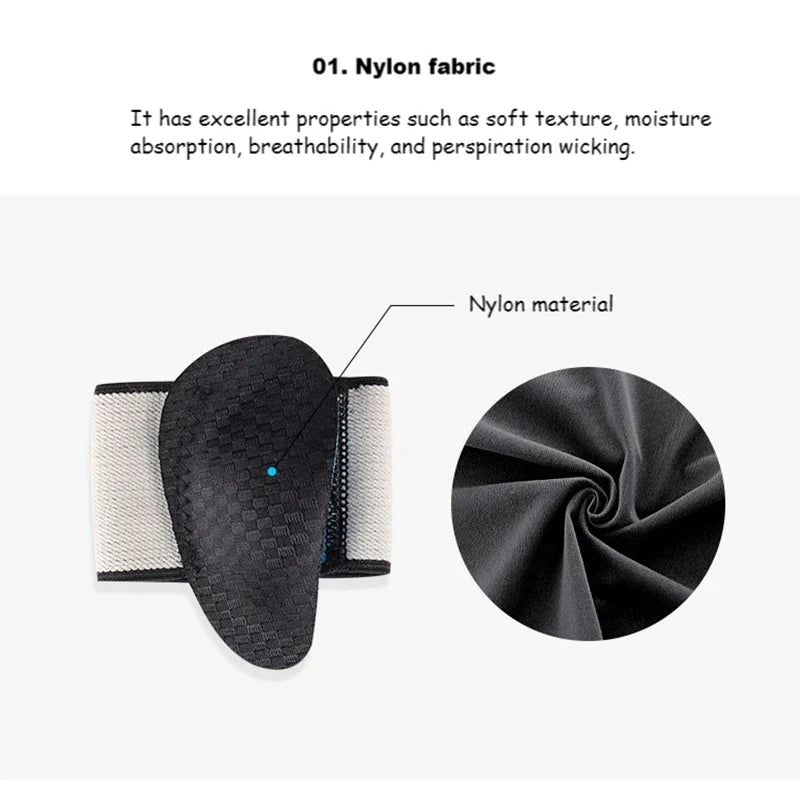 2Pcs EVA Flat Feet Arch Support Orthopedic Insoles Pads - Men Women Foot Valgus Sports Shoe Inserts