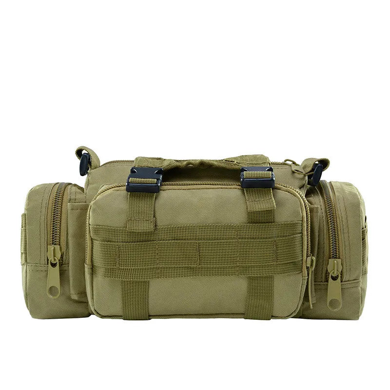 High-Quality Tactical Waist Pack – Outdoor Backpack, Molle Pouch for Camping, Hiking – 3P Chest Bag