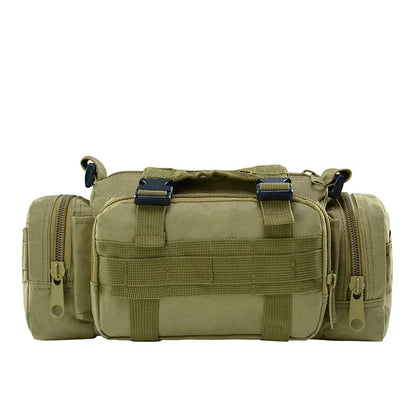 High-Quality Tactical Waist Pack – Outdoor Backpack, Molle Pouch for Camping, Hiking – 3P Chest Bag