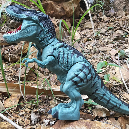 Large Electric Walking Dinosaur Toy – Spray, Lay Eggs, Light, and Sound Features | Mechanical Dinosaur Robot Model for Kids