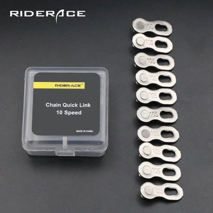 5 Pairs Bicycle Chain Quick Link Connectors – Magic Master Links for 6-12 Speed Mountain Bike Cycling