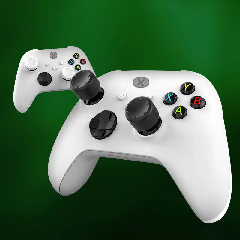 DATA FROG 8pcs Controller Thumb Grip Caps — Silicone Anti-Slip Analog Covers for PS5, PS4 & Xbox Series X/S Accessories