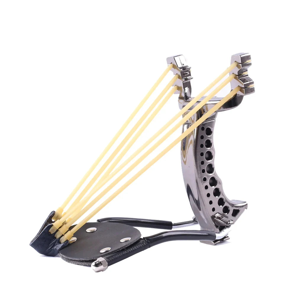 2020 Professional Hunting Slingshot with Wrist Support & Compass – Precision Outdoor Catapult for Target Shooting & Camping