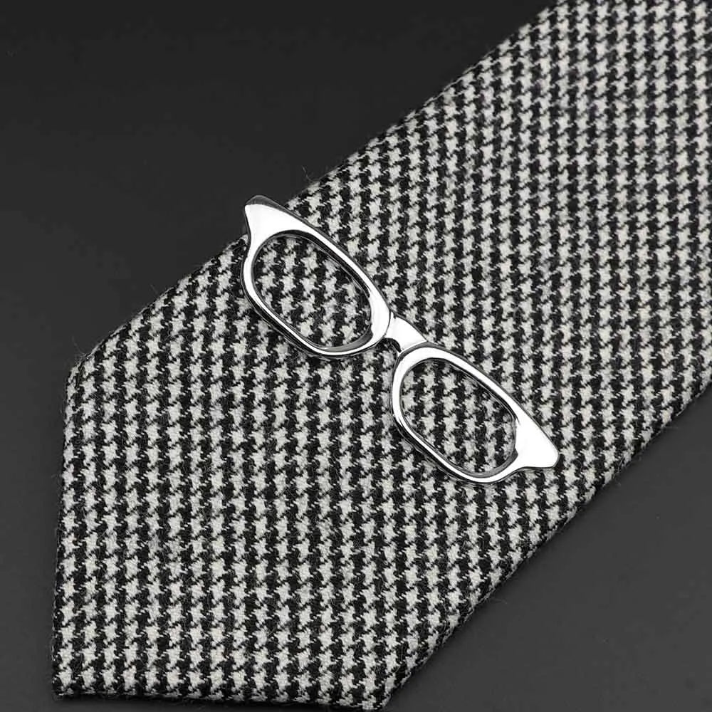 Men’s Stainless Steel Tie Clip - Car Airplane Fork Spoon Shape Necktie Pin Gift Accessory