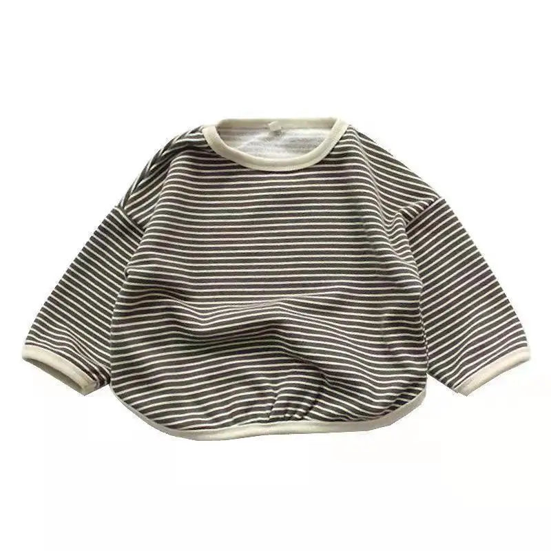Spring Autumn Kids Sweatshirt – Cotton Long Sleeve T-Shirt for Boys & Girls 1-8Y Toddler Clothes