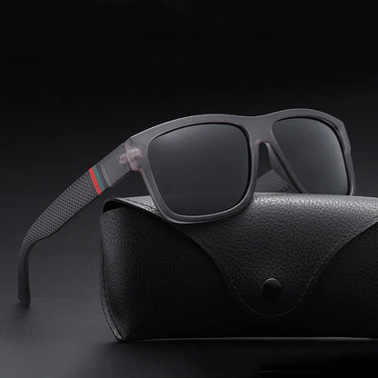 2024 Luxury Polarized Sunglasses for Men — High-End Square UV400 Driving Eyewear & Fashion Travel Sun Glasses