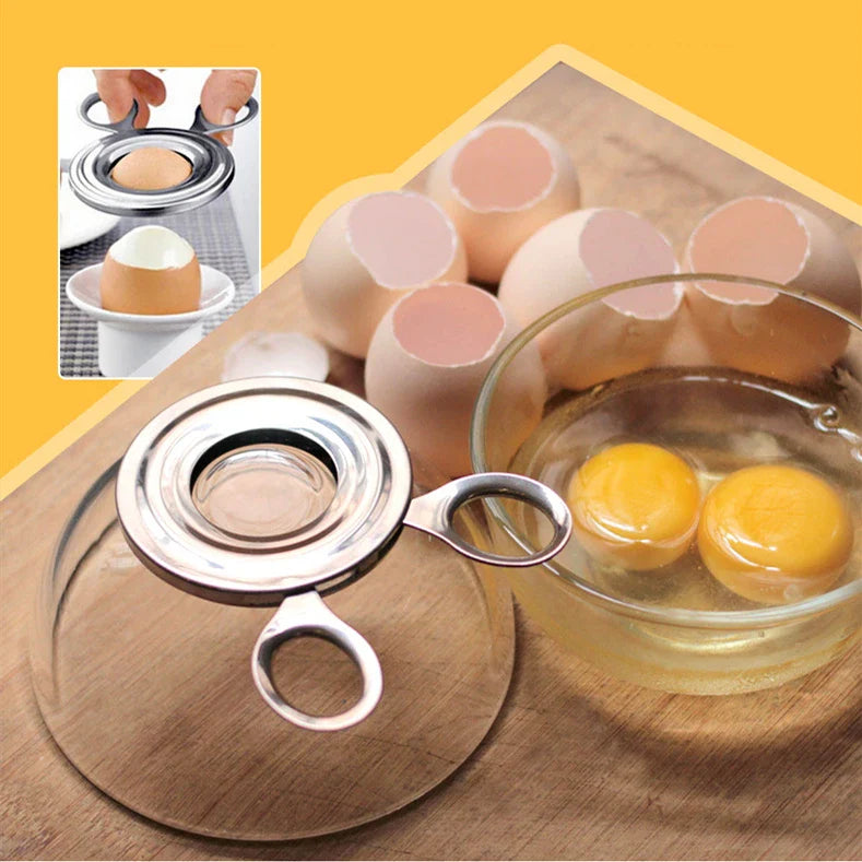 Eggstravaganza: Multi-Functional Kitchen Gadget for Easy Egg Opening and More!
