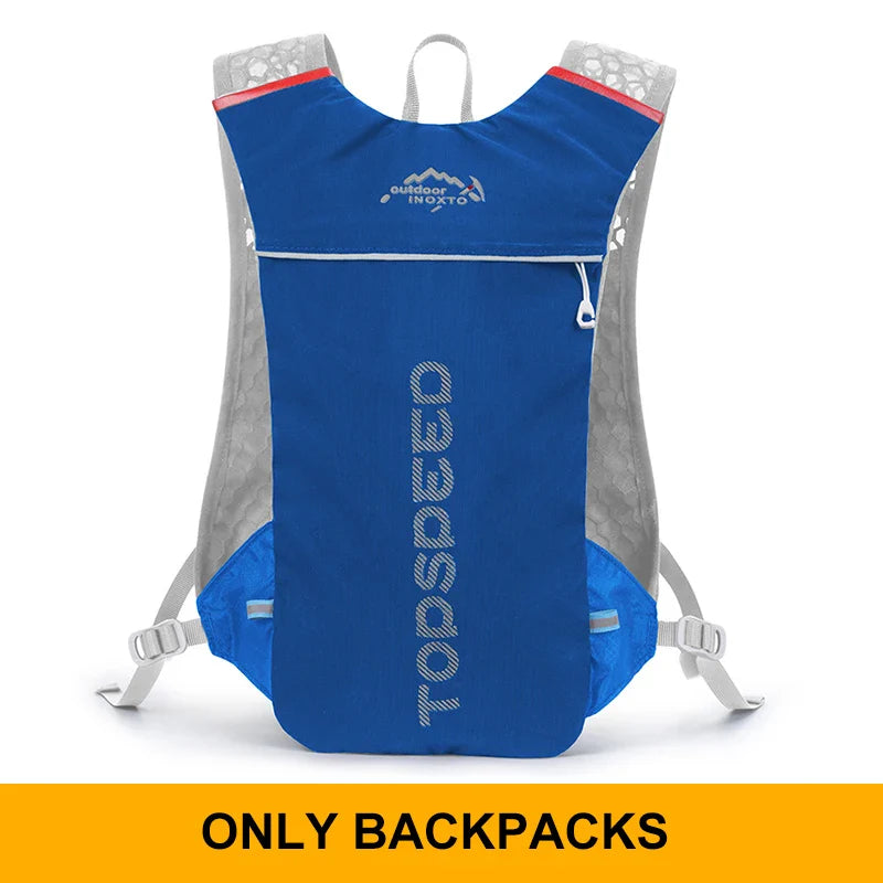 INOXTO 5L Trail Running Backpack - Ultra-Light Hydration Vest for Marathon & Cycling with 1.5L/2L Water Bag