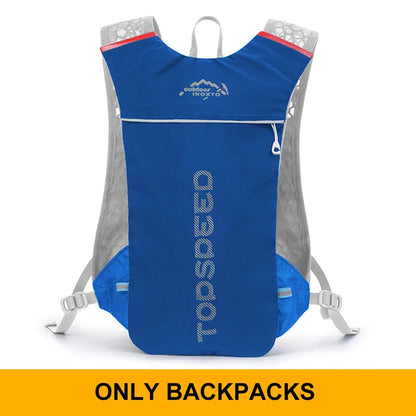 INOXTO 5L Trail Running Backpack - Ultra-Light Hydration Vest for Marathon & Cycling with 1.5L/2L Water Bag