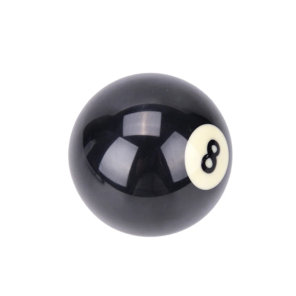 EIGHT BALL Standard Black #8 Billiard Pool Ball – EA14 Replacement, 52.5/57.2 mm