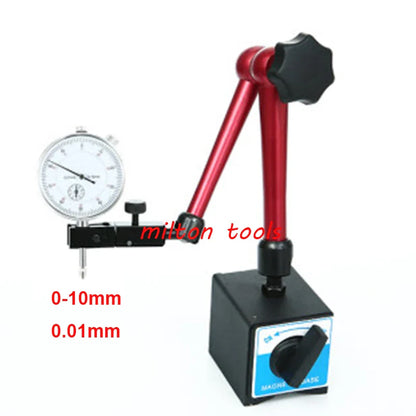 Hot Dial Indicator with Universal Magnetic Stand | 0.8mm & 10mm Dial Test Comparator for Equipment Calibration