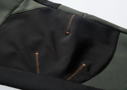 LNGXO Men’s Fleece Hiking Pants – Thick Warm Winter Waterproof & Windproof Soft Shell Ski, Trekking, and Camping Trousers