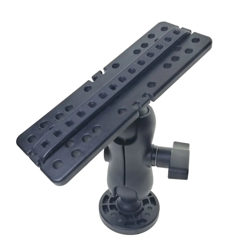 1/2 Pcs Kayak Fish Finder Mount Base – Rotating Electronic GPSMAP Plate Support for Marine Boat, Dinghy, and Canoe