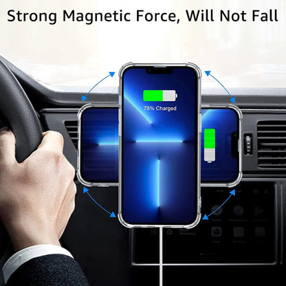 2-Pack MagSafe Magnetic Ring Plate — Universal Metal Sticker for Wireless Charging & Car Mount Holder