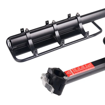Deemount Bicycle Cargo Rear Rack Shelf - Luggage Carrier Stand Holder for Cycling Bags - Fits 20-29'' MTB & 4.0'' Fat Bike