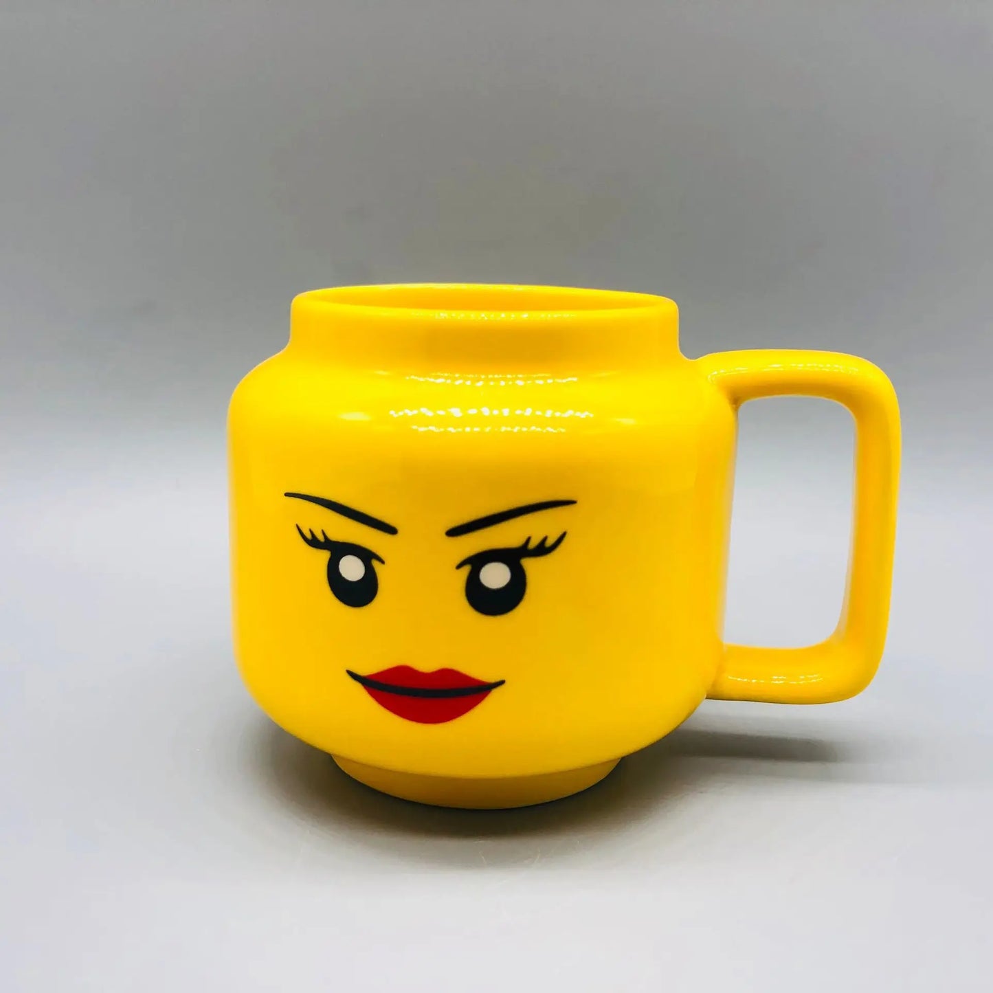 Smile Cartoon Ceramic Mug - Cute Funny Expression Coffee, Milk & Tea Cup for Kids & Home