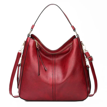 DIDABEAR Leather Hobo Bag for Women - Fashion Shoulder Bag, Large Capacity Vintage Tote Purse