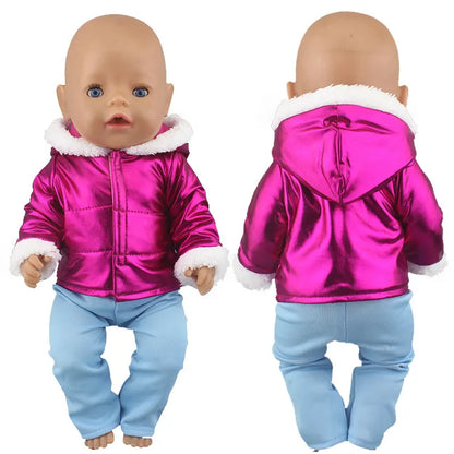 2023 New Doll Outfit Set – Cute Jumpers & Rompers for 17-Inch / 43cm Baby Reborn Dolls