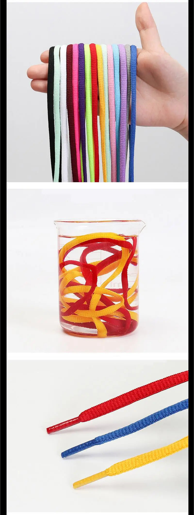 Classic Round Shoelaces – High-Quality Multi-Color Sport & Casual Shoe Laces for Men & Women