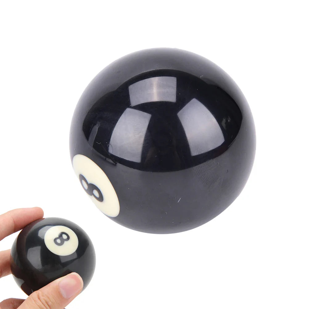 EIGHT BALL Standard Black #8 Billiard Pool Ball – EA14 Replacement, 52.5/57.2 mm