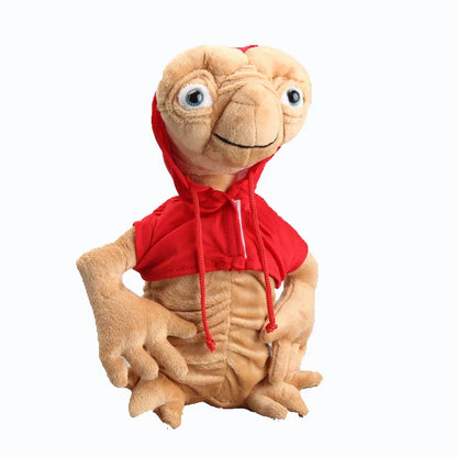 28cm Alien Plush Toy – Cartoon Stuffed Doll with Clothing, High-Quality Plush for Kids’ Birthday Gift