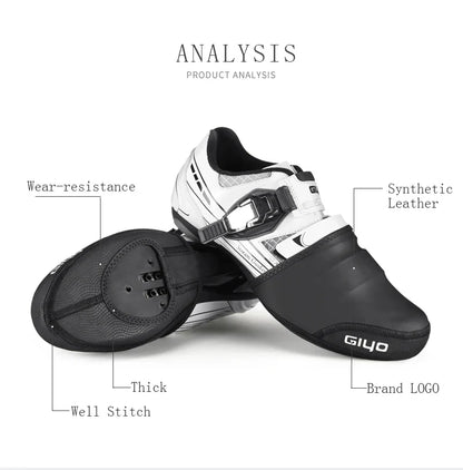 GIYO Winter Bicycle Toe Covers – Rainproof & Windproof Bike Shoe Covers for MTB & Road Cycling, Men & Women Booties