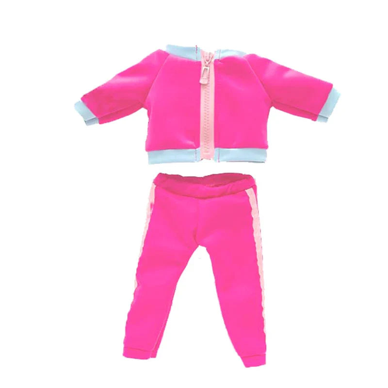 18-Inch Girl Doll Winter Coat – Jacket Outfit for 43cm Newborn Baby Dolls