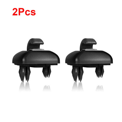 Audi Interior Sun Visor Hook Clip Replacement – 8E0857562A / 8U0857562 for A1 A3 A4 A5 A7 Q3 Q5 S4 S5 (Grey/Black/Beige)
