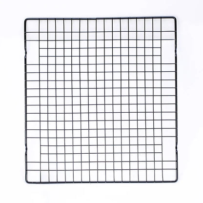 FAISDU Stainless Steel Cooling Rack – Single Layer BBQ & Baking Grid, Bread & Cake Drip Dry Tray Household Baking Tool