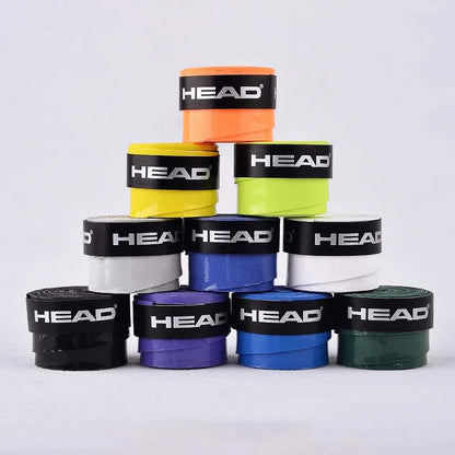 6 Pieces Original HEAD Overgrip - Anti-Slip Tennis Racket Sweatband Grips for Padel with Shock Absorption Grip Tape - Training Accessories