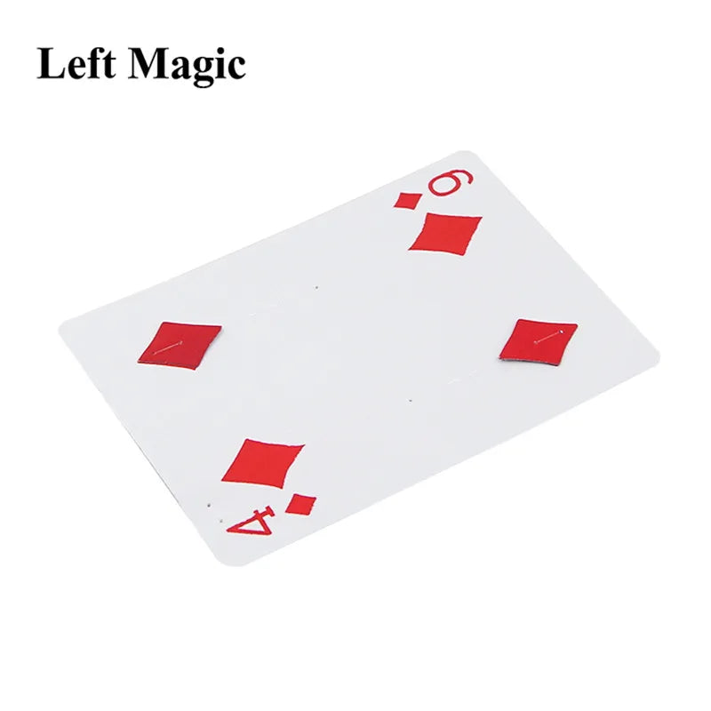4-6 Point Moving Magic Trick - Close-Up Card Magic Prop Tool for Professional Magicians and Beginners