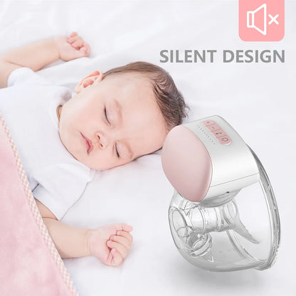 BB-P1 Wearable Breast Pump - Hands-Free, Portable, and BPA-Free Electric Breastfeeding Milk Collector - Available in 1 or 2pcs