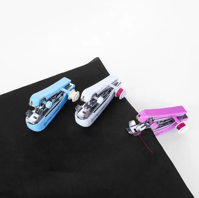 Portable Mini Manual Sewing Machine – Travel Sewing Kit & Handy Needlework Tool for Fabric & Clothes