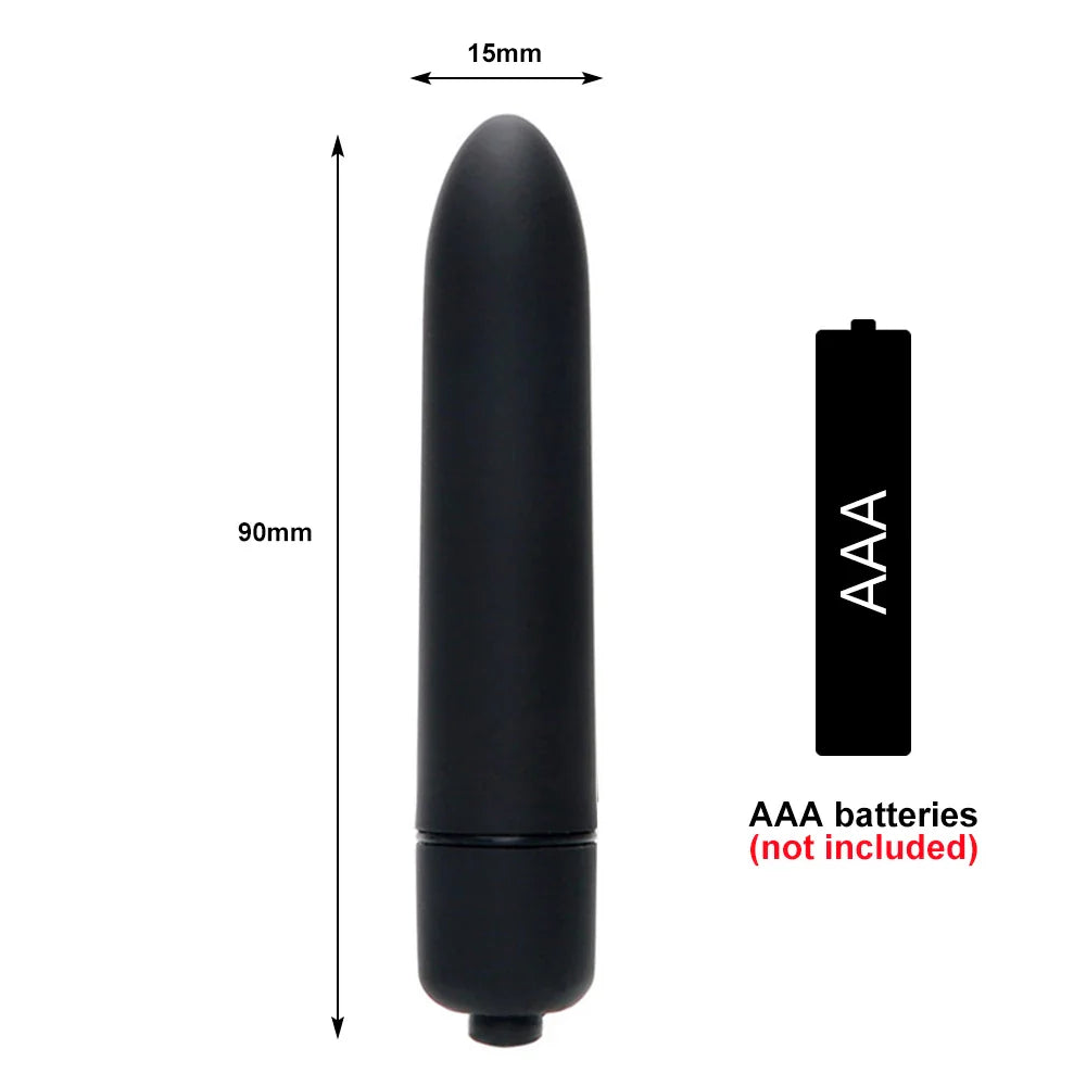 10-Speed Bullet Vibrator AV Stick – Mini G-Spot & Clitoris Stimulator, Dildo Sex Toy for Women