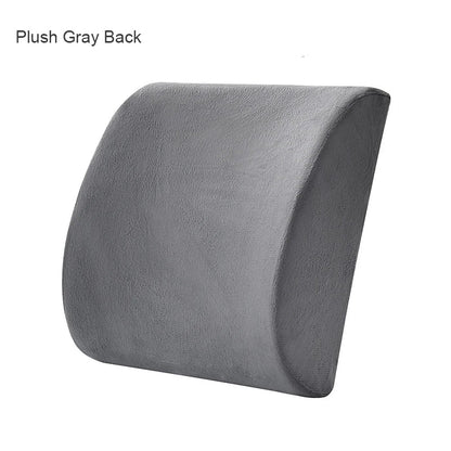 Orthopedic Memory Foam Seat Cushion – Hemorrhoid Relief, Car & Office Chair Lumbar Support, Breathable Pain Relief Pillow