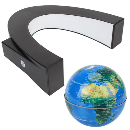Floating Magnetic Levitation Globe – LED World Map Antigravity Lamp, Novelty Ball Light for Home Decor & Gifts
