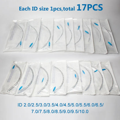 Disposable Veterinary Endotracheal Tube with Cuff – Sterile Tracheal Tube for Animal Use