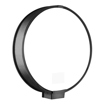30cm/40cm Universal Mini Round Softbox – Portable Flash Diffuser for DSLR Cameras & Speedlite Photo Shooting