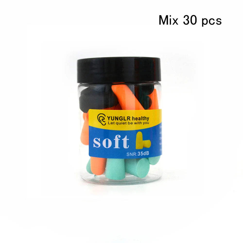 Foam Ear Plugs for Sleep – Noise Reduction, Music Cancelling, Anti-Noise Insulation Earplugs