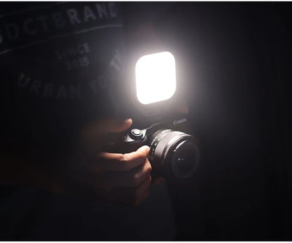 Ulanzi Vijim VL66 Adjustable LED Video Light – 360° Rotatable, Rechargeable Fill Light for DSLR, SLR & Mobile