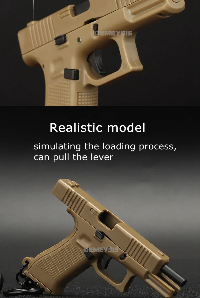 Mini G45 Pistol Keychain – Tactical Gun-Shaped Portable Keyring Toy