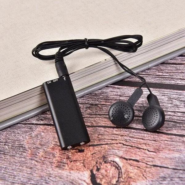 8GB Professional Digital Voice Recorder — Mini Audio Dictaphone